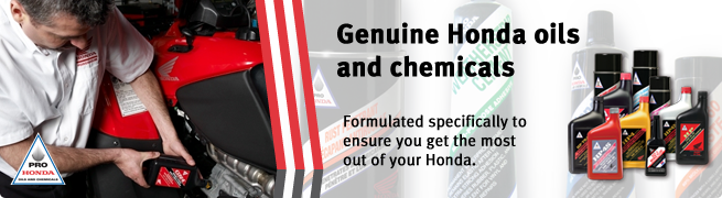 Genuine Honda Oils and Chemicals